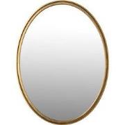 Housecraft Living Matz Spiegel/ Wandspiegel Ovaal 60x80 cm Metaal Goud
