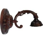 Lumilamp Wandlamp Tiffany 15x23x15 cm Bruin Metaal