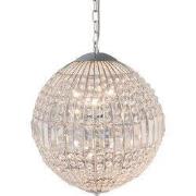 Lumilamp Kroonluchter Ø 40x48 cm Zilverkleurig Metaal