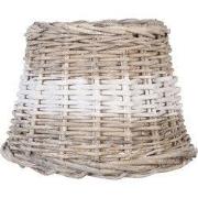 Clayre & Eef Lampenkap Ø 20x15 cm Beige Rotan