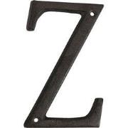 Clayre & Eef IJzeren Letter Z 13 cm Bruin IJzer