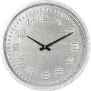 Clayre & Eef Wandklok Ø 39 cm Grijs Hout