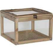 Clayre & Eef Opbergkist 30x30x21 cm Bruin Hout