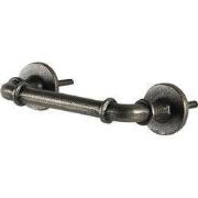 Clayre & Eef Handgreep 13x4x3 cm Grijs Metaal