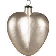 Clayre & Eef Kerstbal XL 20x9x25 cm Goudkleurig Glas