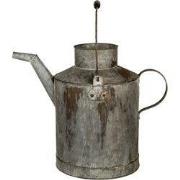 Clayre & Eef Decoratie Gieter 48x29x52 cm Grijs Metaal