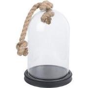 Clayre & Eef Stolp Ø 17x28 cm Transparant Hout