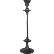 Clayre & Eef Kandelaar Ø 15x52 cm Zwart IJzer