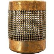 Clayre & Eef Lantaarn Ø 34x45 cm Koperkleurig IJzer