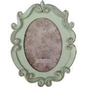 Clayre & Eef Fotolijst 12x16 cm Groen Polyresin