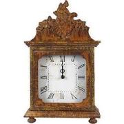 Clayre & Eef Tafelklok 27x12x44 cm Bruin Hout