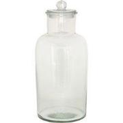 Clayre & Eef Voorraadpot Ø 15x35 cm Glas