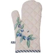 Clayre & Eef Ovenwant 18x30 cm Beige Katoen Bos Dieren Herfst