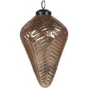 Clayre & Eef Kerstbal XL Ø 15 cm Goudkleurig Glas