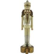 Clayre & Eef Beeld Notenkraker 24 cm Beige Bruin Kunststof