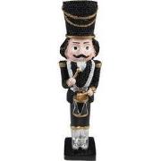 Clayre & Eef Beeld Notenkraker 20 cm Zwart Kunststof