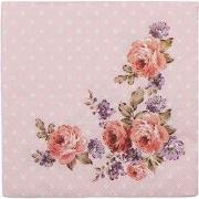 Clayre & Eef Servetten Papier Set van 20 33x33 cm (20) Roze Papier Blo...