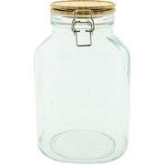 Clayre & Eef Voorraadpot 4100 ml Glas