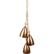 Clayre & Eef Kersthanger Ø 11x40 cm Koperkleurig IJzer