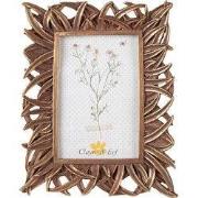 Clayre & Eef Fotolijst 10x15 cm Goudkleurig Polyresin