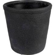 Clayre & Eef Bloempot Ø 16x16 cm Grijs Keramiek