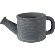 Clayre & Eef Bloempot Gieter 27x15x11 cm Grijs Steen