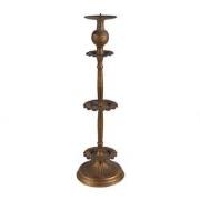 Clayre & Eef Kandelaar 43 cm Koperkleurig IJzer