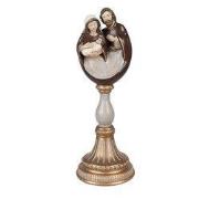 Clayre & Eef Beeld Kerstgroep 30 cm Rood Polyresin