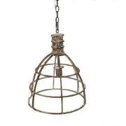 Clayre & Eef Hanglamp Ø 39x47 cm Beige IJzer