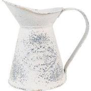 Clayre & Eef Decoratie Kan 17x11x17 cm Beige IJzer