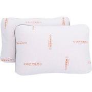 Traagschuim Hoofdkussen met 3D-rand - Koper - Zydante Swisstech® - 40x...