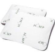 Traagschuim Hoofdkussen met 3D-rand - Hemp/Katoen - Zydante Swisstech®...