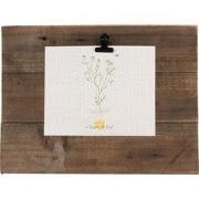 Clayre & Eef Fotolijst 32x3x25 cm Bruin Hout