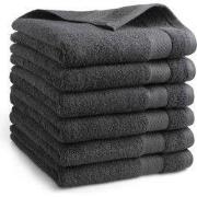 DoubleDry Hotel Handdoeken 50 x 100 cm – Set van 6 – 100% Katoen 500 g...