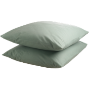 DoubleDry Kussensloop 2 stuks - 100% natuurlijk katoen - 2x 60x70 - ou...