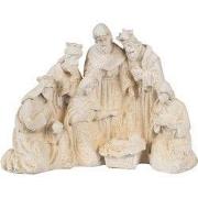 Clayre & Eef Beeld Kerstgroep 42x19x32 cm Beige Magnesium (MGO)
