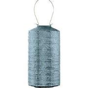 LUMIZ Solar tuinverlichting Topaze Cylinder - 18 cm - Grijs Blauw