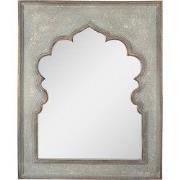 Clayre & Eef Spiegel 80x4x100 cm Groen Hout