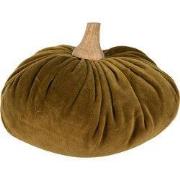 Clayre & Eef Decoratie Pompoen Groen Polyester