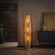Hoyz Collection - Vloerlamp Orbit 3L - Massief Mango Naturel - L
