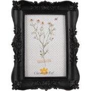 Clayre & Eef Fotolijst 10x15 cm Zwart Polyresin