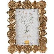 Clayre & Eef Fotolijst 10x15 cm Goudkleurig Polyresin