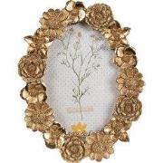 Clayre & Eef Fotolijst 10x15 cm Goudkleurig Polyresin