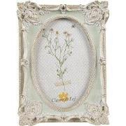 Clayre & Eef Fotolijst 10x15 cm Groen Polyresin