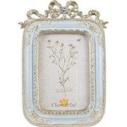 Clayre & Eef Fotolijst 10x15 cm Blauw Polyresin