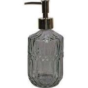 Clayre & Eef Zeepdispenser 400 ml Zwart Glas