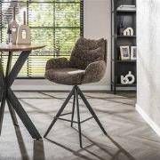 Hoyz Collection - Barstoel Lounge - Rich Taupe - Set van 2