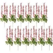 Clayre & Eef Kunstbloemen Set van 12 110 cm Roze Kunststof