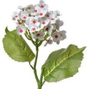 Clayre & Eef Kunstbloem 37 cm Wit Kunststof