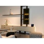 Intertime | Woordklok | Wandklok | Tafelklok | 28x28 | Epoxy brons | E...